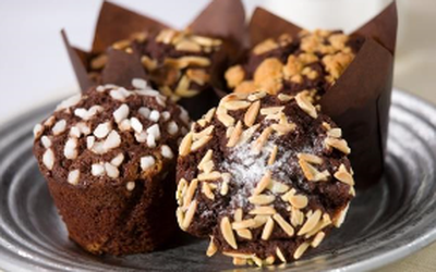 Parça Çikolatalı Muffin