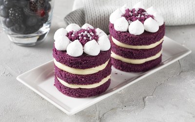 Burdenno Purple Velvet Kek Miksi