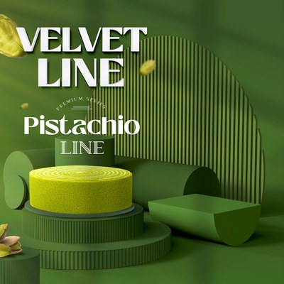 Pistachio Line Kek Miksi